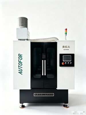 High-precision automatic slotting machine for drilling chucks/tube holders after heat treatment, with the ability to perform angle-specific slotting operations.