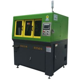 Machine à découper le noyau magnétique 380V, machine à découper le disque multifonctionnel pour le noyau C ou Gap