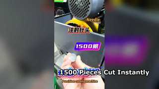 Couper 1 500 morceaux à la fois ?