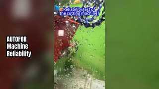 Test de fiabilité de la machine de découpe ?