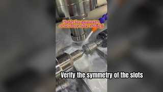Vérifier la symétrie des fentes après découpe ?